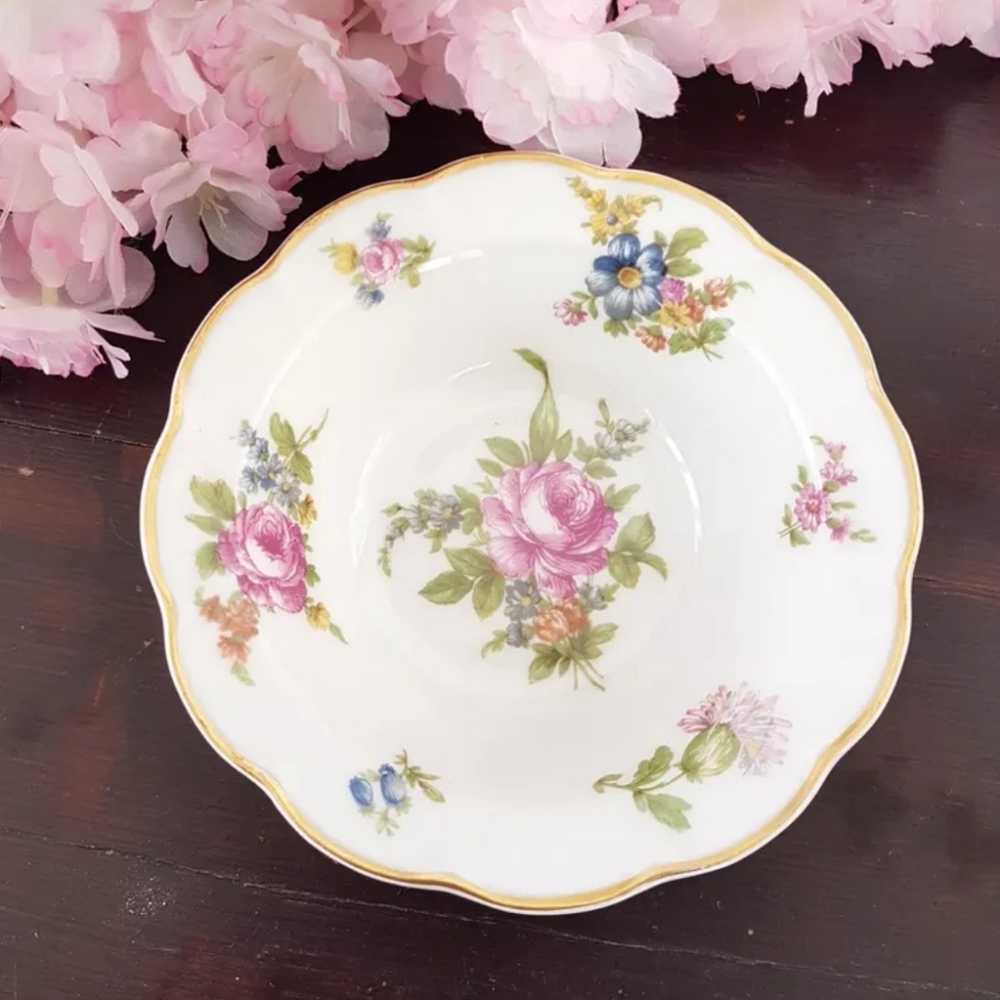 Haviland ROSEDALE Cereal Bowls Sets of 2, Made in France, 6 Bowls Available